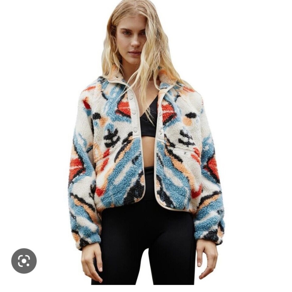 Free People Movement Rocky Ridge Fleece Jacket Roolee